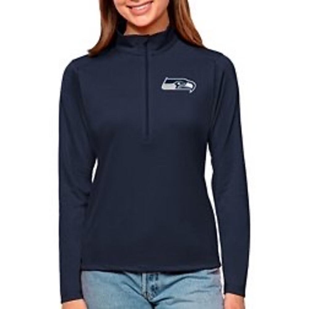 Nike NFL Seahawks Dri-FIT 1/2 Zip Pullover - Women's Small
